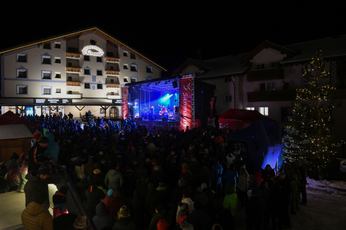 ROCK ANTENNE Band beim Winter-Opening in Samnaun