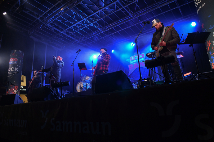 ROCK ANTENNE Band beim Winter-Opening in Samnaun
