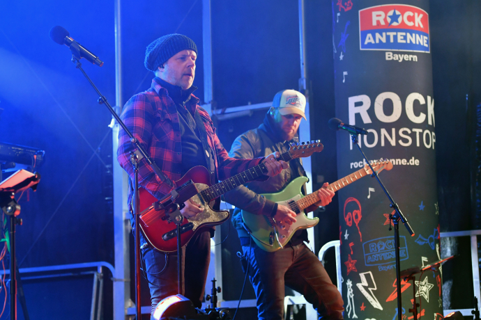 ROCK ANTENNE Band beim Winter-Opening in Samnaun