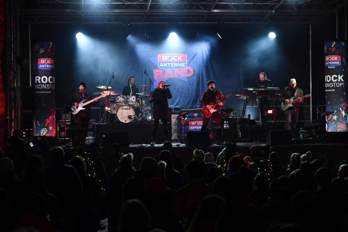 ROCK ANTENNE Band beim Winter-Opening in Samnaun
