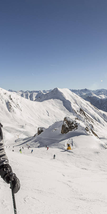 Skifahren Samnaun