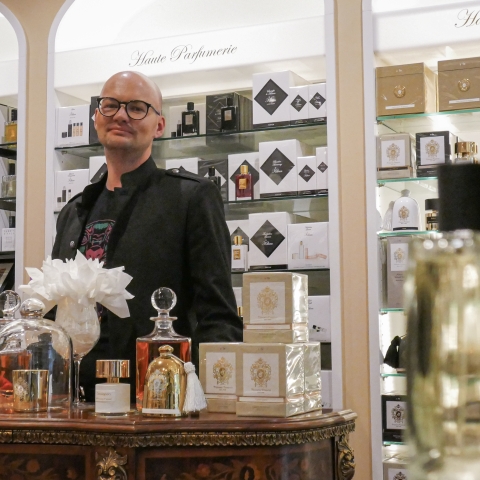 Mathias Leipold in seinem Reich Mathias Leipold in seinem Reich