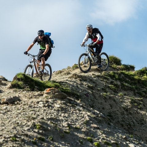 Mountainbiken in Samnaun  Samnaun