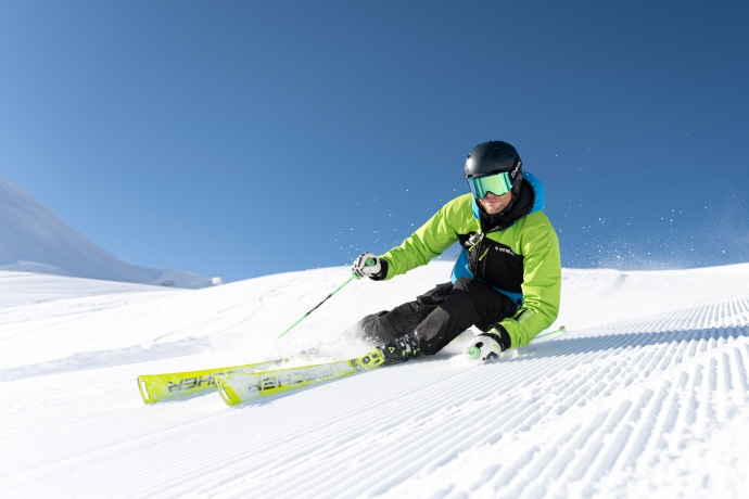 Marco Tumler auf der Piste Marco Tumler auf der Piste